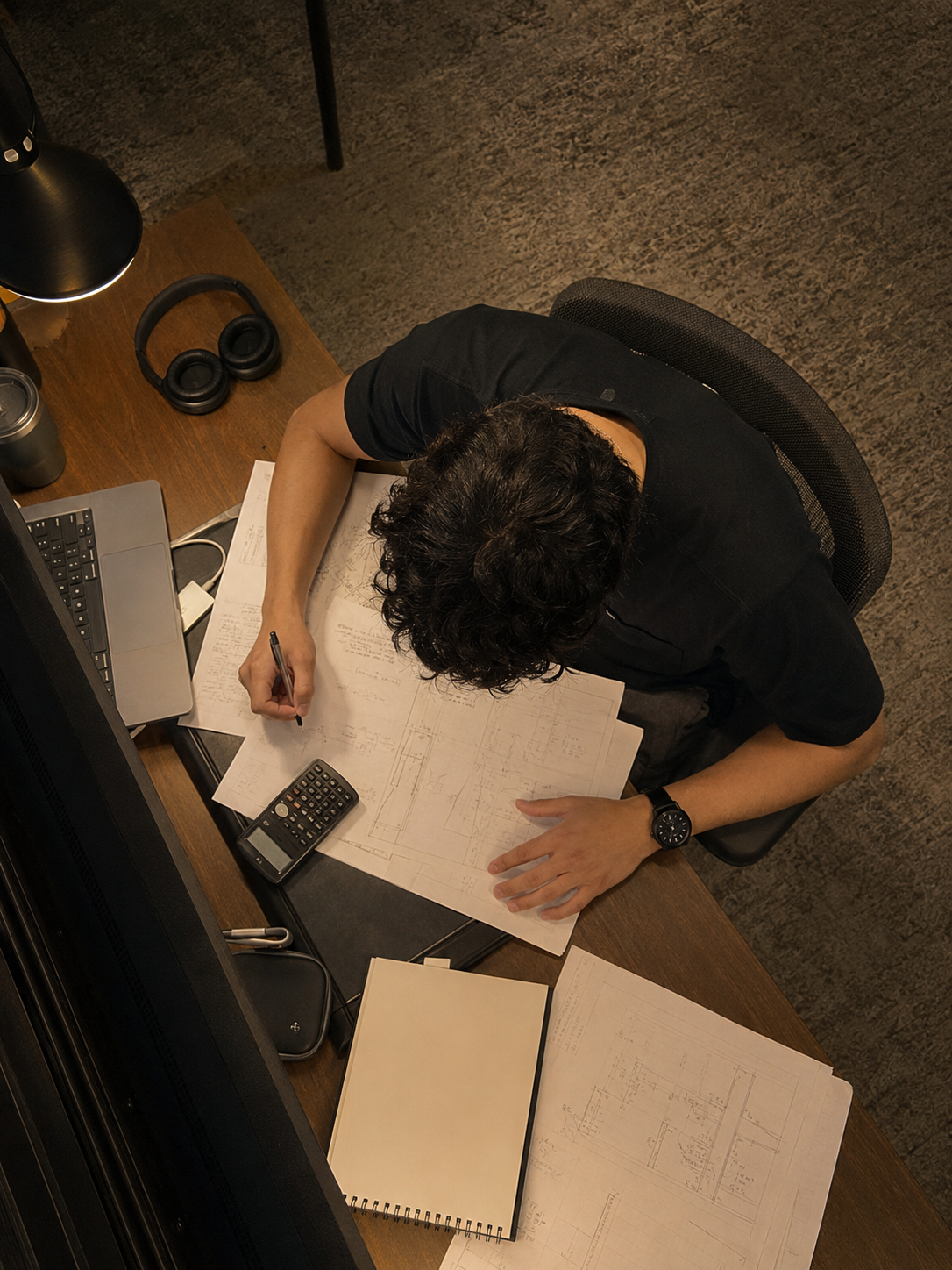 Students writing research papers